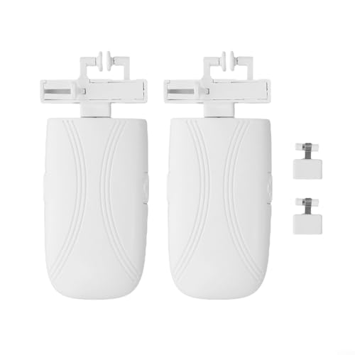 Smart - Motor eléctrico para cortina TUYA 3 en 1, control remoto, sistema automático de riel de cortina para persianas romanas, riel en U (2 piezas) mejora la automatización del hogar