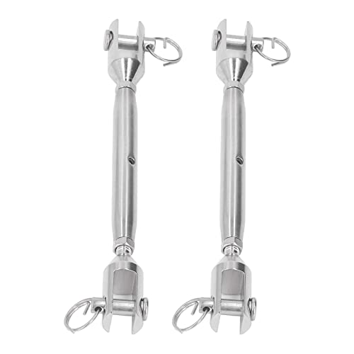 Tensor de Acero Inoxidable M8 con Diseño de Quijada 2 Piezas para Cables, Uso Marino e Industrial miniatura 4