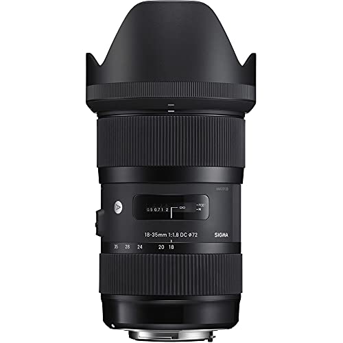 Sigma 18-35mm F1.8 Art DC HSM Lens for Canon, Black (210101)