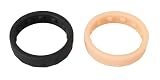 You2Toys 4In1 Set di 2 anelli Nero/Tono Della Pelle Chiaro One Size
