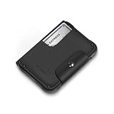 MURADIN Minimalist Slim Business Bifold Wallet for Men - Tactical Front Pocket Wallet with RFID Protection and Secure Card Holder