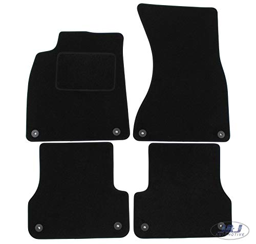 Tapis de sol en velours noir Audi A6 C7 élégance et finitions haut de gamme