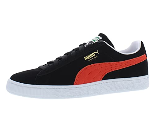 Preisvergleich Produktbild PUMA Suede Classic XXI Herrenschuhe, Schwarz / Tomate, 44 EU
