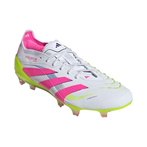 Image of adidas Elite Firm Ground Soccer Cleats - Pink, White