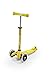 Micro Kickboard - Mini LED Deluxe - Micro Scooter a tre ruote Lean-to-Steer Svizzera progettato per bambini e bambini con ruote luminose attivate dal movimento per età 2-5 (giallo)
