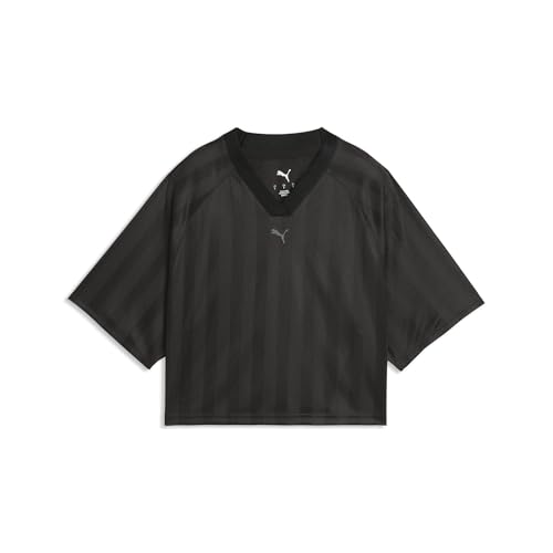 PUMA Women's League Jersey, Black SS26, Small W Puma League Jersey Top