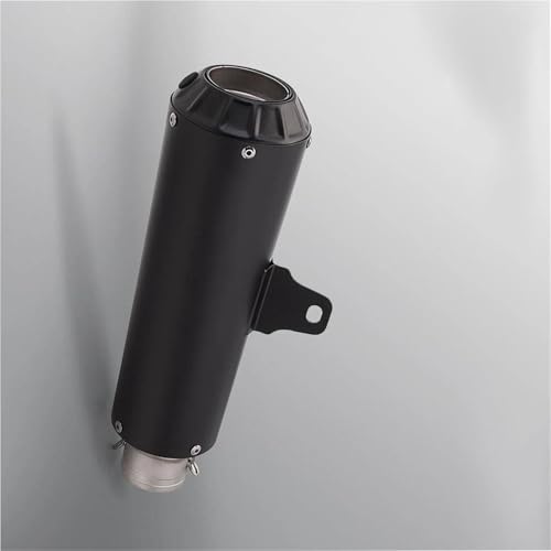 Motorrad-Auspuff 51mm Motorrad Auspuffrohr Schalldämpfer Für Kawasaki Für NINJA400 Z900 Z1000 Für H-ONDA CBR300R CBR 300R CBR300 R(Nero)
