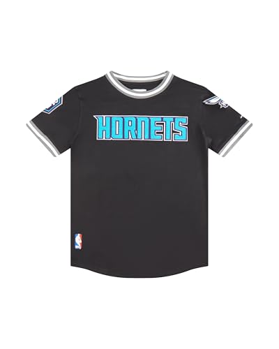 Camiseta clásica de Chenilla NBA de algodón que no pierde la forma manga corta S
