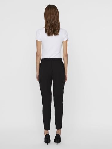Vero Moda Vmmaya Mr Loose Solid Pant Noos Pantaloni, Donna, Nero, L / 30L - 10