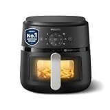 Philips Airfryer NA231/00 (Extra Large, 6.2 L) lets you cook great tasting food with up to 90% less fat* Patented Rapid Air technology with unique starfish design pan ensures evenly fried results without flipping the food Preset menus for 13 differen...