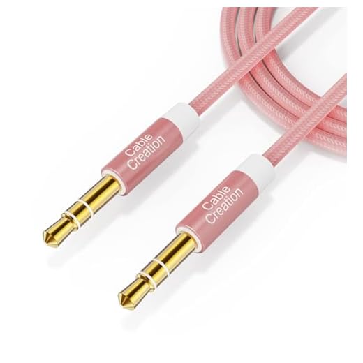 3.5mm Aux Cable, CableCreation 3 Feet Aux Cord, 3.5mm Male to Male Auxiliary Stereo Audio Cables, Compatible with Headphones, iPhones, iPads, 2018 Mac Mini, Home/Car Stereos & More, 0.9M