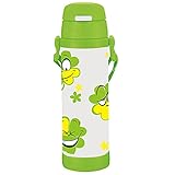 Taza térmica para niños con una práctica pajita