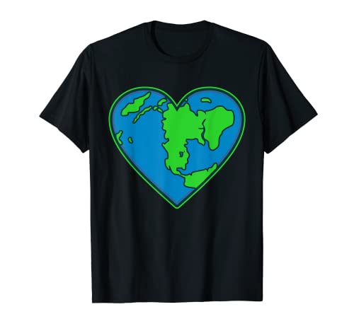 Love Earth Heart Save Earth's Day Planet Graphique T-Shirt