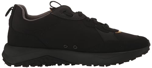 Image of HUGO Mens Running Style Mix Material Sneakers