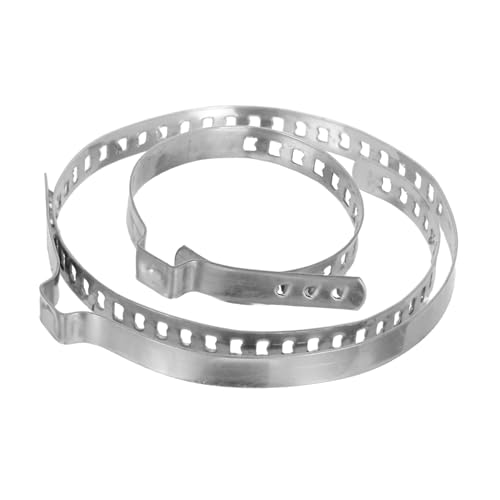 Luxshiny 2pcs Auto Joint Boot Clamps Stainless Steel Universal Adjustable Drive Shaft Boots Band Crimp Clamps For Cars Atv Utv Vehicles