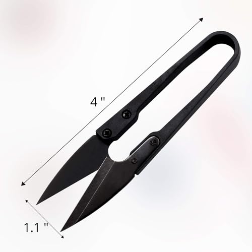 Image of Needle Threader, Small Needle Eye Threader Tool, Easy Threader for Machine and Hand Sewing, Threading, Ideal for Needlework, with Transparent Box, Color Random (6pcs) (2+3 T Box & SR 1 & i Tape 1)