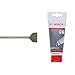 Bosch 1618601008 Scalpello a Spatola SDS Max, 80 x 300 mm + 2608002021 Tubetto di Grasso lubrificante da 100 ml (per Punte/scalpelli Plus e SDS Max, Accessorio per Martello perforatore), Blu