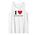 I Heart Eggenfelden Germany Love German Souvenir Item Tank Top