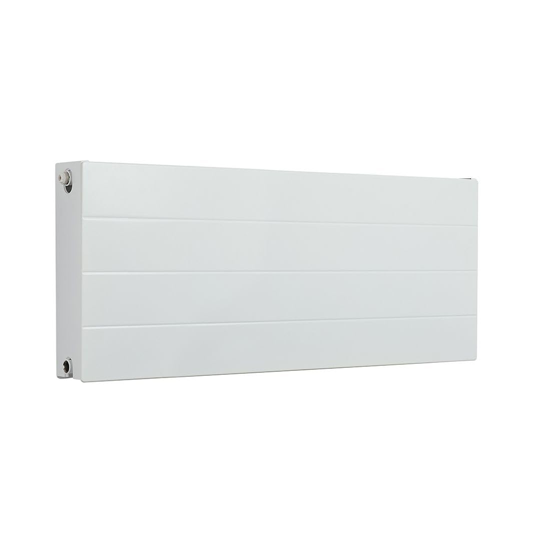 Milano White Alora - Horizontal Flat Panel Type 22 Convector Radiator - 400Mm X 1000Mm