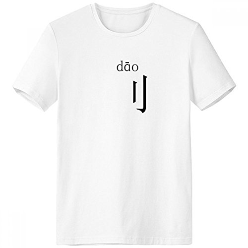 T-shirt sans etiquette blanc Dao en coton leger taille XXXL coupe ample a col rond