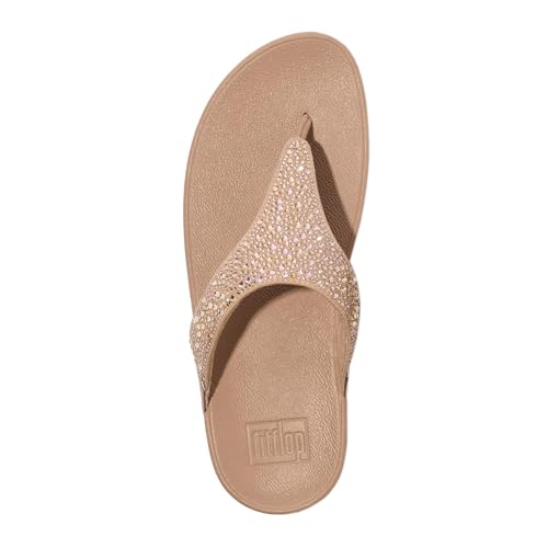 Image of FitFlop Women's Lulu Crystal Toe-Post Sandal