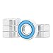 BERWENNY 10PCS MR117-2RS Bearing 7x11x3mm Double Sealed Blue RC Motor Miniature MR117 RS Ball Bearing MR117 2RS
