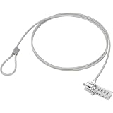 Logilink Notebook Diebstahlsicherung mit Zahlenschloss, Silber