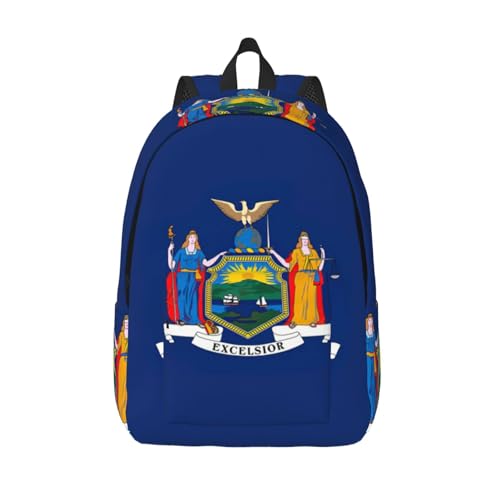 Sac à dos de voyage imprimé New York EdWal ordinateur portable femme homme
