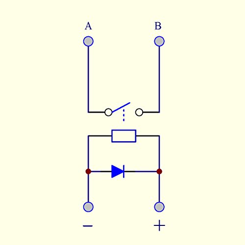 Electronics-Salon 6Pcs 3Vdc Spst-No 5A/250V Power Relay Module. Dc3V. #TOP5