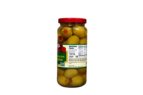 image for Mezzetta Imported Spanish Queen Martini Olives | Non-GMO, Gluten Free,