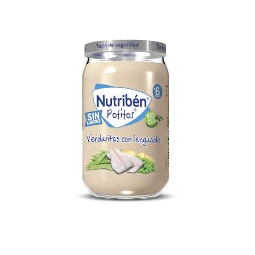 Nutribén Potitos de Verduritas con Lenguado Desde los 6 Meses 235 g