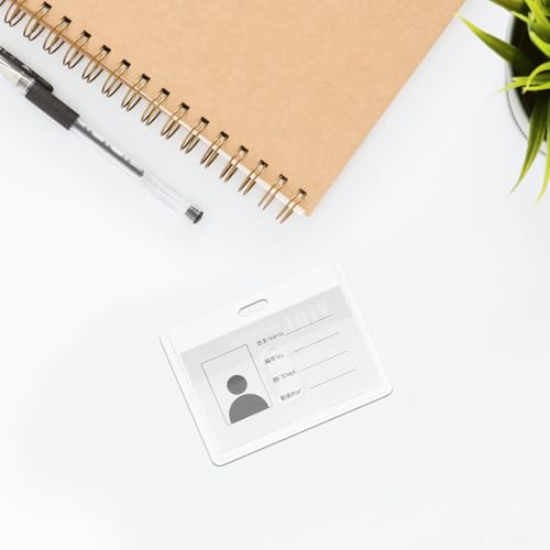 Evite el desgaste de sus pases con la funda de tarjeta transparente reutilizable 6