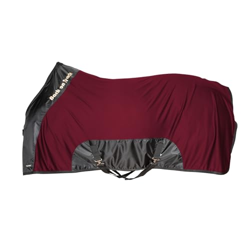 Image of Back on Track Royal Mesh Sheet for Horses 2214 Welltex Technology, Wine, 75 inch (140cm)