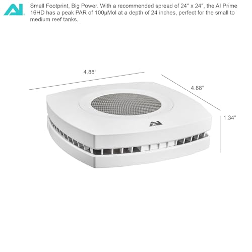 AquaIllumination Prime 16 HD LED Saltwater Reef Aquarium Light - White