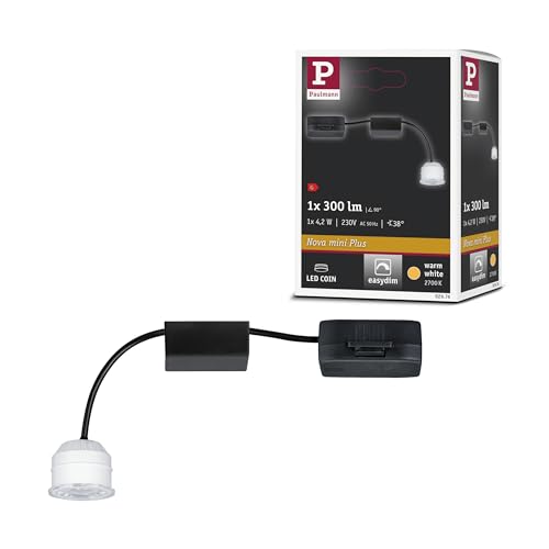 Spot de plafond LED Paulmann 92976 élégant rond encastré 2700K haut de gamme