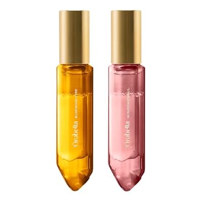 Orebella Florals Travel Duo Gift Set, Blooming Fire and Window2Soul Fragrances 0.33 oz Travel Spray