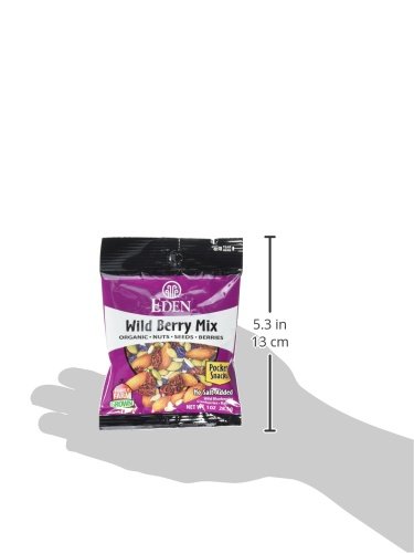 Miniatura 3 de Eden Mezcla orgánica para aperitivos, bayas silvestres, 1 onza (paquete de 12)