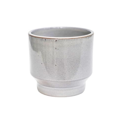 Ivyline Pflanzgefäß, Steingut, Kiesel, 14 x 14 cm