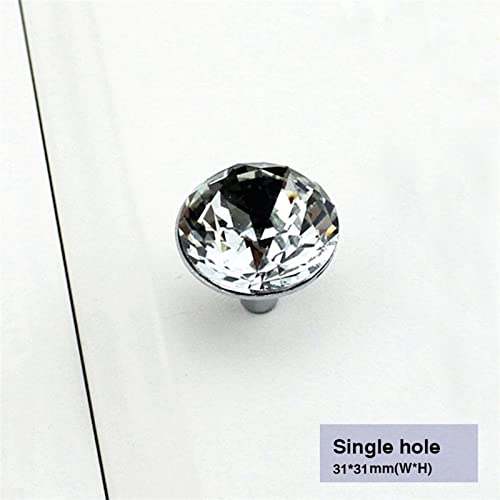 Poignées boule de cristal argenté JCAKES boutons de tiroir pour meuble cuisine - 3