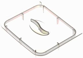 JURA Bean Container Lid Z5, Z7, Z9