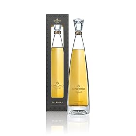Buy Cincoro Reposado Ultra-Premium Tequila Gift Box – 100% Blue Weber Agave, Perfect for Sipping or Craft Cocktails – 40% Vol, 70cl – CINCORO