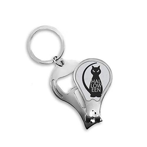 Coupe-ongles chat noir Halloween personnalisé DIYthinker pour manucure