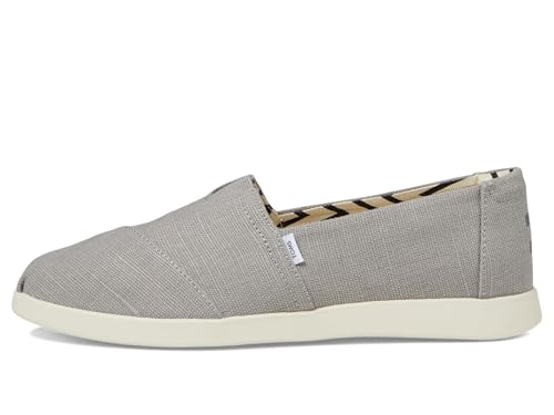 Image of TOMS Women's Alpargata Plus Slip On Espadrille, Textile Upper, Relaxed Fit, CloudBound Insole, Stretchy Easy On and Off