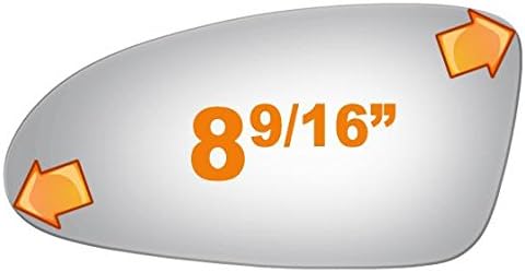 Burco 2769 Driver Side Replacement Mirror Glass for 2000-2007 CHEVROLET MONTE CARLO
