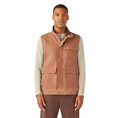 【Dickies×ELENDEEK】STAND ZIP VEST Supreme x Dickies FW23 Week9 Leather Work Vest 'White' SUP-FW23-163