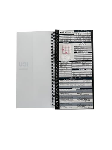 Carnet d'histoire médicale avec modèles médicaux perforés ICU H&P - 3