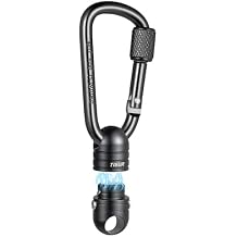 TISUR Magnetic Quick Release Keychain,Magnet Carabiner Clip Key Holder, Detachable Key Chain Rings for Car Keys,Pull Apart Keychain Organizer Accessories for Men Women