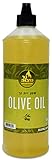 Ner Mitzvah Olive Oil for Candle Lighting - 32 ounce - Use as Menorah Oil Mason Jar Candles E-Z Fill Cap