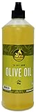 Ner Mitzvah Olive Oil for Candle Lighting - 32 ounce - Use as Menorah Oil Mason Jar Candles