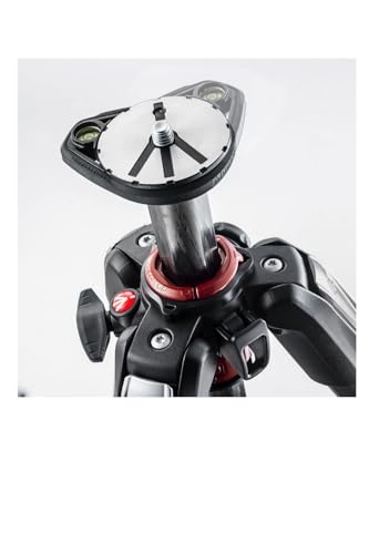 マンフロット(Manfrotto) 【Amazon.co.jp限定】055プロカーボンファイバー三脚3段 最大高170cm 格納高61cm 自重2.0kg 耐荷重20kg スマホクランプ付属 雲台なし レバーロック プロユース スタジオ JP A00025BMN